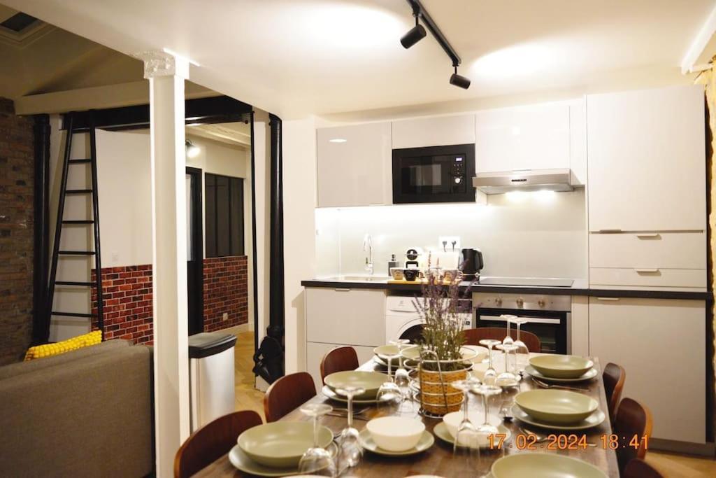 Magnificient Parisian Flat - Parisian Heart Apartment Bagian luar foto